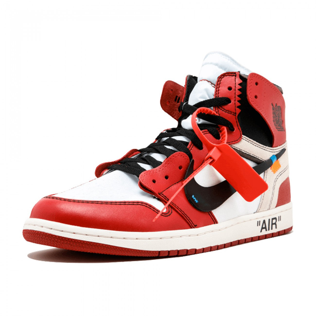 Off white red and white jordan 1 Clearance